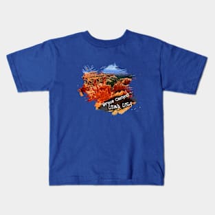 Bryce Canyon. Utah, USA Kids T-Shirt